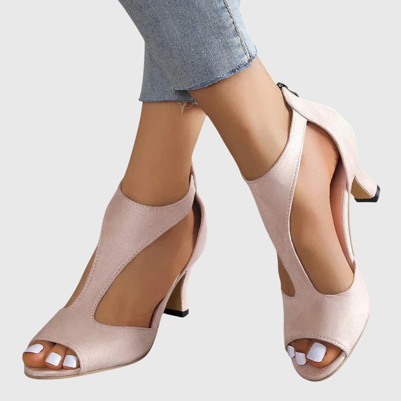 Orthopedic heels featuring a breathable design and stable support for a flexible fit, ideal for all-day comfort and foot health. 0
